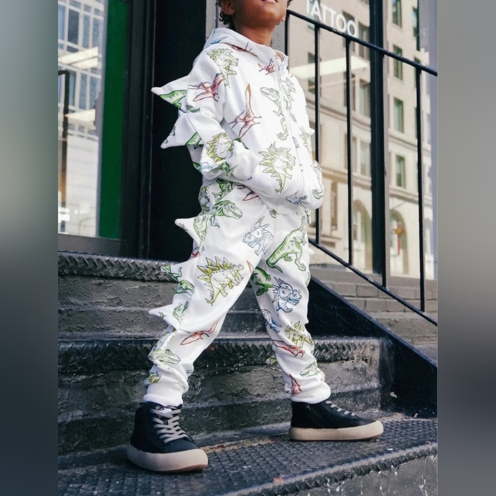 Lola | (2) Dino Doodle Jogger Set